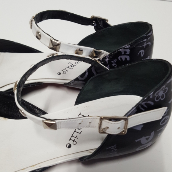 Jeffrey Campbell Leather Pointed Flats Sz.40/US 10 - Picture 3 of 16